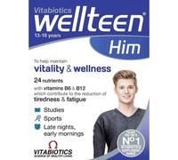 Vitabiotics Wellteen Him Tablets 30's Includes Vitamins B6 and B12