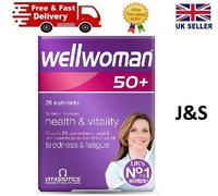 Vitabiotics Wellwoman 50+, 30 Tablets, Pack of 1 50+ Years