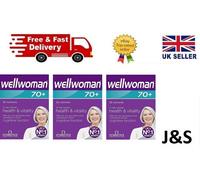 Vitabiotics Wellwoman 70+ Tablets Vitamins Nutrients (3 Pack)