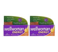 Vitabiotics Wellwoman Energy Natural Orange Flavour (10 Tablets) (Pack of 2)