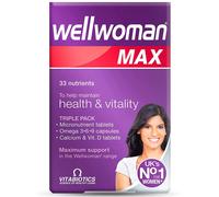 Vitabiotics Dietary Supplement - Wellwoman Max - Vitamins & Minerals - 84 Tablets/Capsules