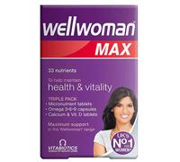 Vitabiotics Dietary Supplement - Wellwoman Max - Vitamins & Minerals - 84 Tablets/Capsules