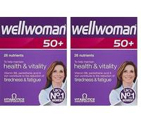 Vitabiotics Wellwoman Multivitamin Tablets for Women Over 50 Years, 60 Tablets (Pack of 2)