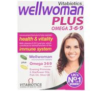 Vitabiotics - Wellwoman Plus Dual Pack: Tablets x 28 & Capsules x 28 for Women