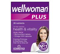 Vitabiotics - Wellwoman Plus Dual Pack: Tablets x 28 & Capsules x 28 for Women