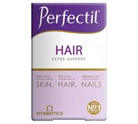 Perfectil Hair Beauty Supplement for Hair - Includes Biotin, CoQ10 & Collagen, 60 Tablets 30-Day Supply, by Vitabiotics