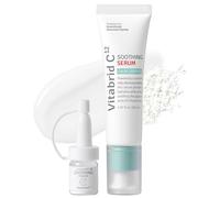 VITABRID C12 12 Hour Vitamin C Soothing Serum for Acne & Blemish Sensitive Skin, Improve Sebum, Pores & Redness, Peptides, Niacinamide, Madecassoside, 30g