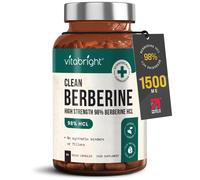 VitaBright Berberine Supplement 500mg Capsules x 90 | 98% Pure Berb...