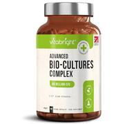 Vitabright Bio Cultures Complex Contains Live Bacteria Cultures | 45 Billion CFU - 17 Strains | Daily Blend for Women & Men