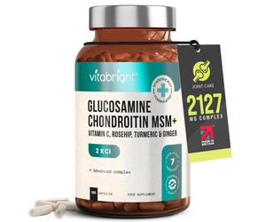 VitaBright Glucosamine and Chondroitin High Strength | 180 Capsules...