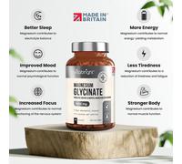 Vitabright Magnesium Glycinate 1500mg 180 Capsules - 4 Pack