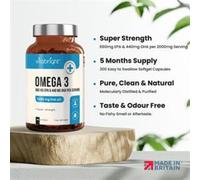 Vitabright Omega 3 2000mg Super Strength Fish Oil - 300 Softgels