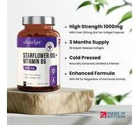 Vitabright Starflower Oil - 1000mg - 90 day supply