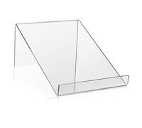 VITAdisplays Book Stand, bookend as Goods Carrier and Book Shelf Made of Original Plexiglas (21.0 x 15.0 x 9.0 cm)