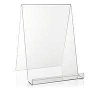 VITAdisplays® DIN A4 book stand/bookend/accountant as a product carrier made from original Plexiglas®.