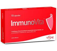 Vitae ImmunoVita 15 Capsules | Yeast Betaglucans, Vitamin D3, Vitamin B6 and Zinc | Activate Defenses | Strengthen The Immune System