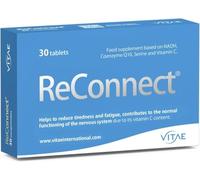 Vitae ReConnect | NADH, CoQ10, Serine, Vitamin C | Energy | Improve Performance | Memory | Mental Fatigue | Focus and Concentration | 30 tablets