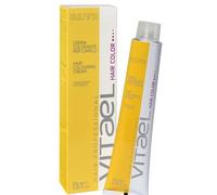Vitael Professional Hair Color Cream 100ml - Intense Pigments, 100% Grey Coverage, Vegan Formula with Botanical Collagen - Over 100 Vibrant Shades (3 Dark Brown)