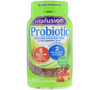 VitaFusion, Probiotic, Natural Raspberry, Peach & Mango Flavor, 70 Gummies