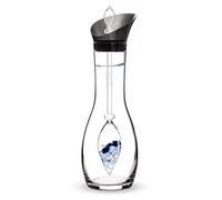 VitaJuwel Era Balance | Crystal Water Carafe with Sodalite, Chalcedony & Clear Quartz