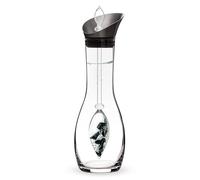 VitaJuwel Era Vision | Crystal Water Carafe with Noble Shungite and Clear Quartz for Protection & Transformation