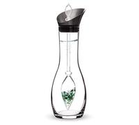 VitaJuwel Era Vitality | Crystal Water Carafe with Emerald & Clear Quartz
