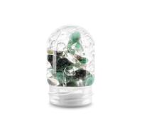 VitaJuwel GemPod Vitality | Crystal Insert for VitaJuwel Bottles & Carafes with Emerald & Clear Quartz - Regeneration, Rejuvenation & Renewal