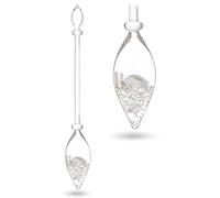 VitaJuwel Gemstone Vial Luna with Moonstone & Clear Quartz - Intuition, Empathy, Femininity