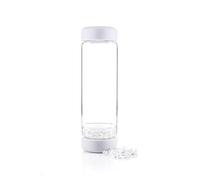VitaJuwel Inu The Original DIY Crystal Water Bottle | Cloud White