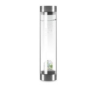 VitaJuwel Sana Premium Flow | Crystal Water Carafe with Aquamarine, Aventurine, Moonstone & Clear Quartz - Mindfulness, Tranquility & Self-Motivation