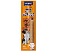 Vitakraft Beef Stick Hot Dog - Beef Dog Treats - pack of 1 x 30g