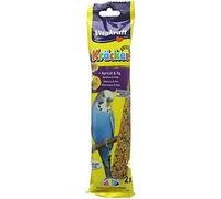 Vitakraft Budgie Kracker Bird Food Apricot-Fig, Pack of 7