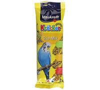 Vitakraft Budgie/Parakeet Bird Treats - Orange, Kiwi, Banana Sticks - 3 Sticks