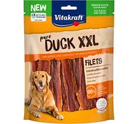 Vitakraft Fleshy Dog Snack Duck XXL Duck Breast Fillet Strips (1 x 250 g)