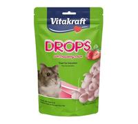 Vitakraft Hamster Strawberry Drops Treat, 5.3 Ounce Pouch