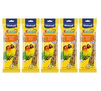 Vitakraft Kracker Treat Sticks for Lovebirds with Honey and Sesame, 2pk, Case of 5