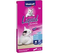 Vitakraft Cat Liquid Snack with Salmon & Omega-3 - 6 x 15g