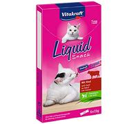 Vitakraft Cat Liquid Snack with Beef & Inulin - 6 x 15g