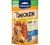 Vitakraft Meaty Dog Snack Chicken Duo Chicken and Fish MSC (1 x 80 g)