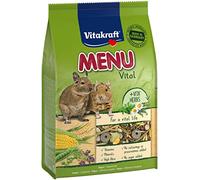 2 PACK VITAKRAFT MENU COMPLETE DEGU FOOD CEREALS & VEGETABLES HIGH FIBRE 600G