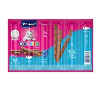 Vitakraft Mini Cat Sticks - 6 x 6g - Salmon