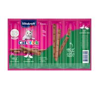 Vitakraft Mini Cat Sticks - 6 x 6g - Saver Pack: 2 x Duck & Rabbit