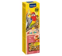 Vitakraft Parakeet Crackers - Saver Pack: 3 x 180g Almond & Fig