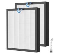 Vital-100S Air Filter Compatible with LEVOIT Vital 100S Air Purifier 3-in-1 H13 True HEPA & Activated Carbon Replacement Filter Vital 100S-RF (2 Pack)