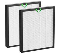 Vital 100S HEPA Replacement Filter for LEVOIT Vital 100S/100S-P Air Purifier,3-in-1 H13 True HEPA High-Efficiency Activated Carbon Filter,Vital 100S-RF,2 Pack,White