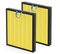 Vital 200S Pet Care Replacement Filter Compatible with LEVOIT Vital 200S Air Purifier, 3-in-1 Filtration with Activated Carbon Vital 200S-P Filter, Vital 200S-RF-PA (LRF-V201-YUS), 2 Pack, Yellow
