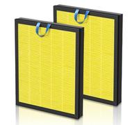 Vital 200S Pet Care Replacement Filter for LEVOIT Vital 200S and Vital 200S-P Air Purifier, HEPA and Activated Carbon Filter, Vital 200S-RF-PA, 2 Pack, Yellow