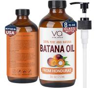VITAL AFFAIR Batana Oil for Hair Growth - 100% Crude Batana Oil from Honduras - Glass Bottle - Nutrient Rich Skin & Hair Growth Oil