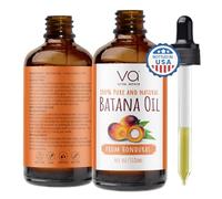 VITAL AFFAIR Batana Oil for Hair Growth 4ml Glass Bottle Cold Pressed 100% Raw Recommended Essential Nutrients for Women and Men, Greenish Yellow