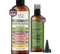 VITAL AFFAIR Blend of Pure Rosemary Oil for Hair Growth with Castor Oil, Batana and Jojoba Enriched with Biotin and Vitamin E. A Blend of Effective Hair Oils for C